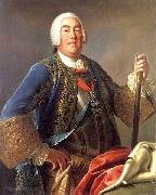 Pietro Antonio Rotari Portrait of King Augustus III of Poland oil